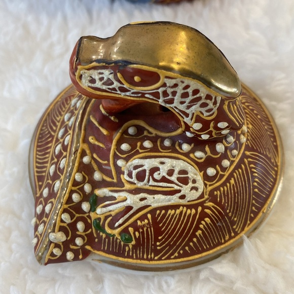 A vintage NAGOYA Kutani Dragon Teapot, likely made in Japan. - Picture 4 of 9